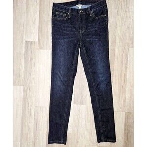 Matilda Jane Womens Blue Dark Wash Skinny Jeans Size 10
